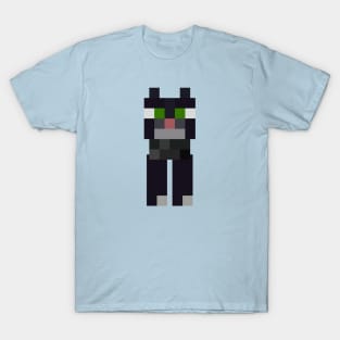 Minecraft Tuxedo Cat T-Shirt